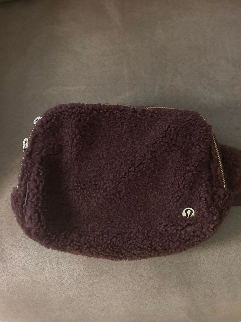 lululemon athletica Plush Shearling Waist Pack - Deep Brown - Picture 2 of 2